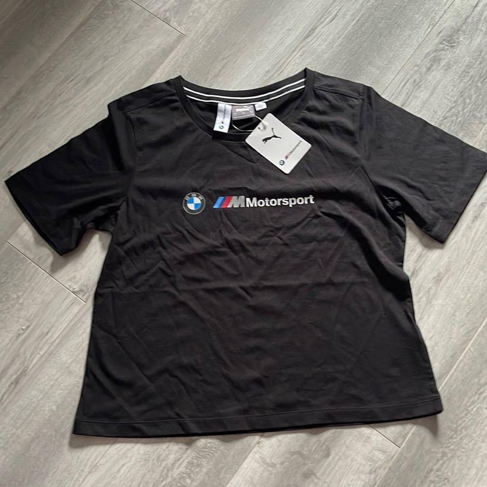 BMW Motorsport by Puma crop top size large new with tags